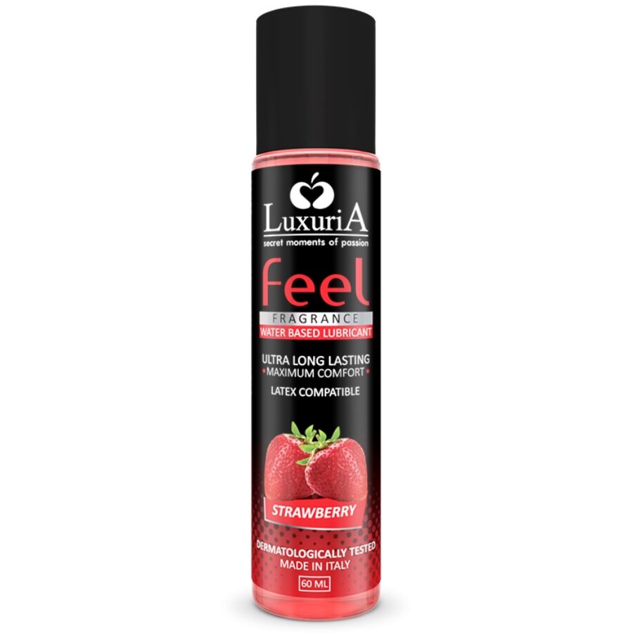 INTIMATELINE - LUXURIA FEEL STRAWBERRY WATER BASED LUBRICANT 60 ML - Amore24