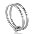 METAL HARD - DOUBLE GLANS RING 32MM - Amore24