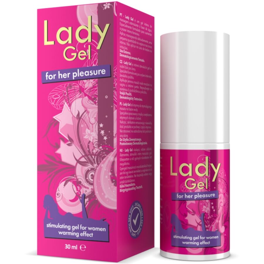INTIMATELINE - LADY GEL FOR GER PLEASURE STIMULATING GEL WITH HEAT EFFECT ELLA 30 ML - Amore24