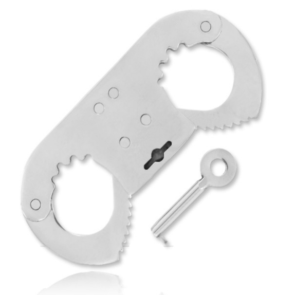 METAL HARD - THUMB CUFF METAL FINGER HANDCUFFS - Amore24