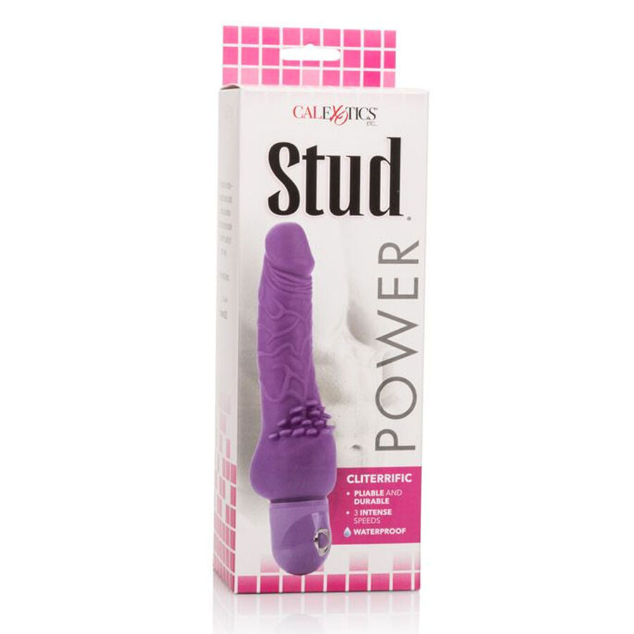CALEXOTICS - POWER STUD CLITERRIFIC PURPLE VIBRATOR - Amore24