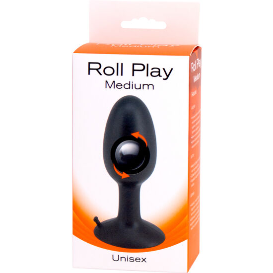 SEVEN CREATIONS - ROLL PLAY MEDIUM SILICONE PLUG - Amore24