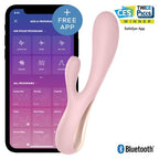 SATISFYER - MONO FLEX PINK WITH APP - Amore24