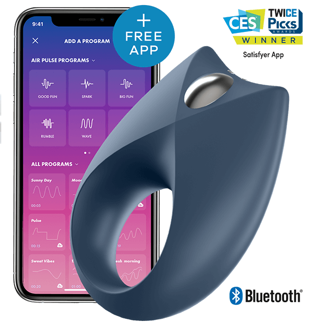 SATISFYER - POWERFUL ROYAL ONE RING VIBRATOR APP - Amore24