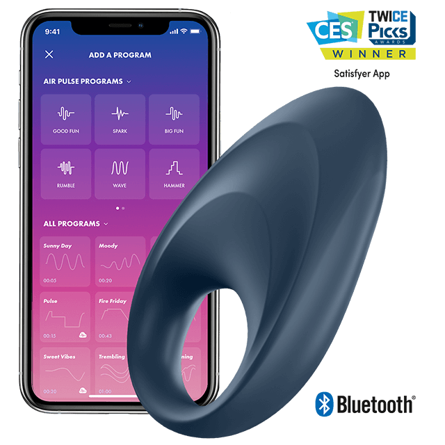 SATISFYER - MIGHTY ONE RING VIBRATOR APP - Amore24