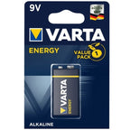VARTA - ENERGY BATTERY  9V LR61 1 UNIT - Amore24