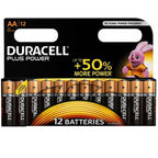 DURACELL - PLUS POWER BATTERY AA LR6 12UNITS - Amore24