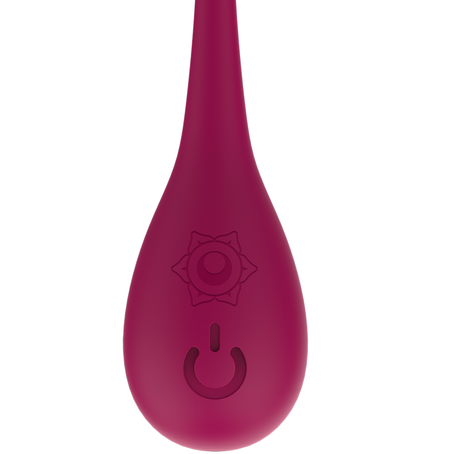 RITHUAL - NISHA RECHARGEABLE VIBRATING KEGEL BALLS ORCHID - Amore24