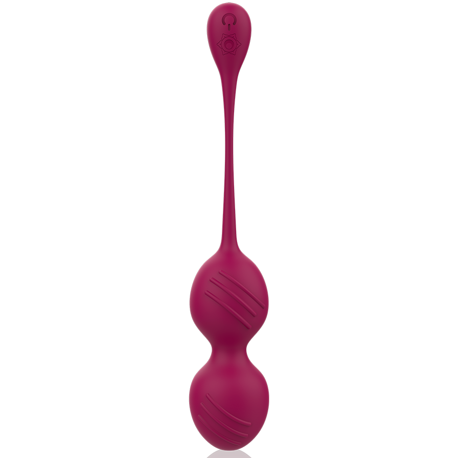 RITHUAL - NISHA RECHARGEABLE VIBRATING KEGEL BALLS ORCHID - Amore24