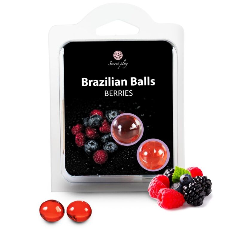 SECRETPLAY - 2 BRAZILIAN BALLS BERRIES - Amore24
