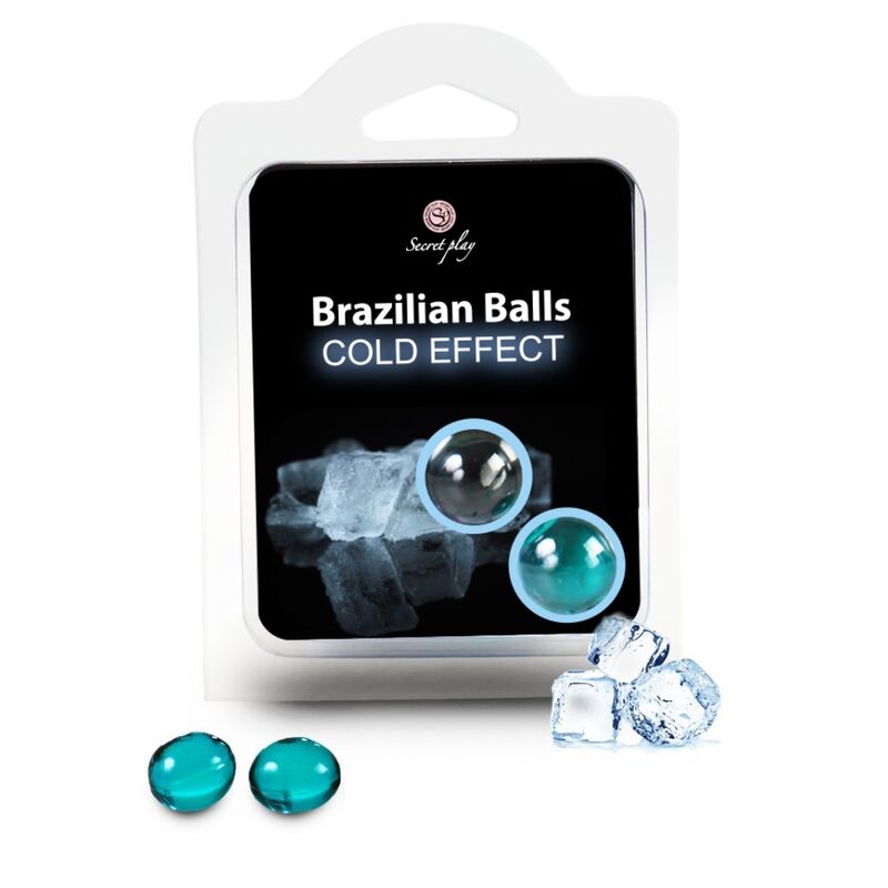 SECRETPLAY - BRAZILIAN BALLS COLD EFFECT 2 UNITS - Amore24