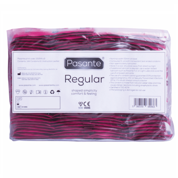PASANTE - CONDOM REGULAR RANGE 144 UNITS - Amore24