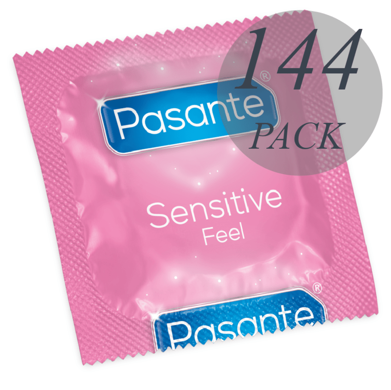 PASANTE - SENSITIVE ULTRAFINE CONDOMS 144 UNITS - Amore24