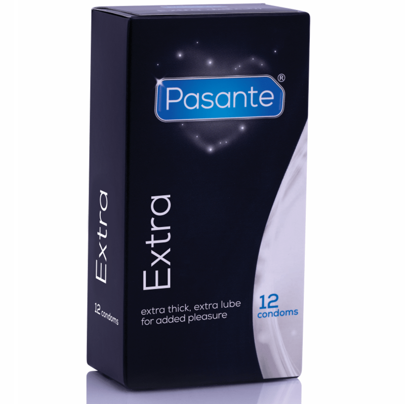 PASANTE - EXTRA CONDOM EXTRA THICK 12 UNITS - Amore24