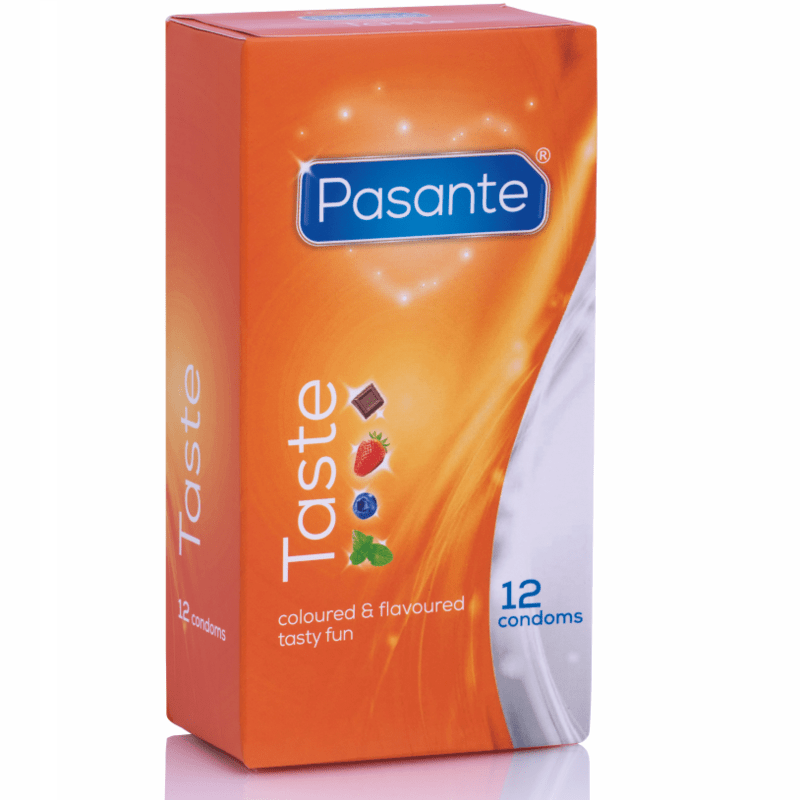 PASANTE - CONDOMS FLAVORS 12 UNITS - Amore24