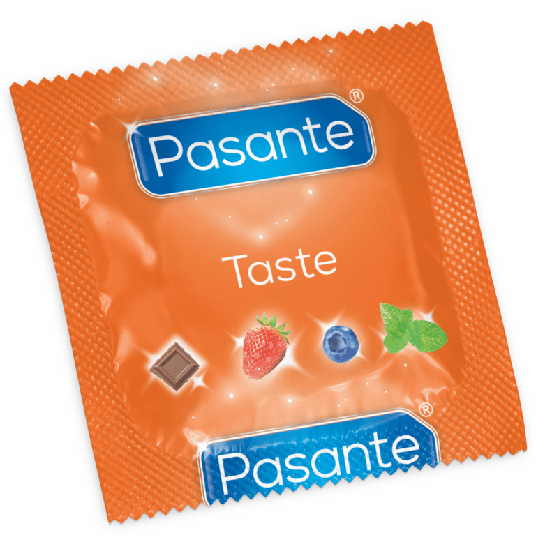 PASANTE - CONDOMS FLAVORS 12 UNITS - Amore24