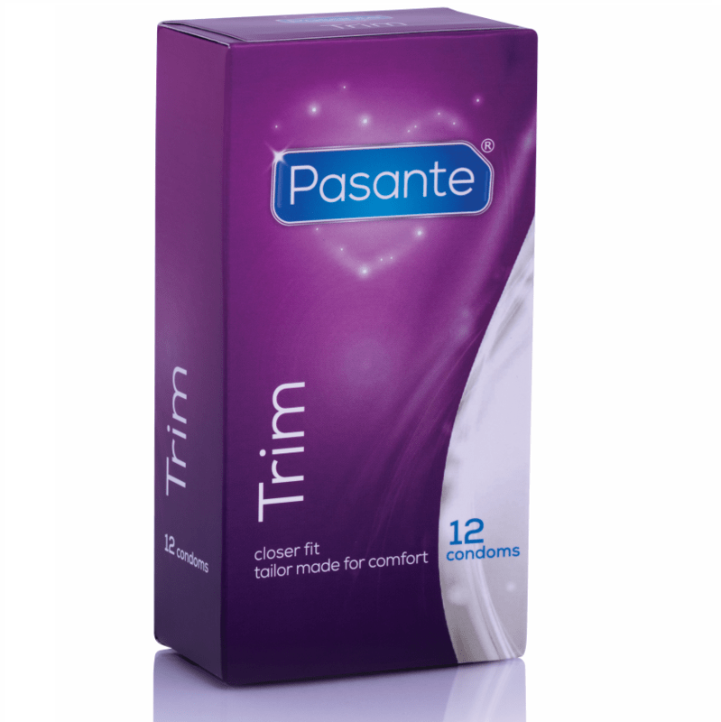 PASANTE - THIN TRIM MS CONDOMS 12 UNITS - Amore24