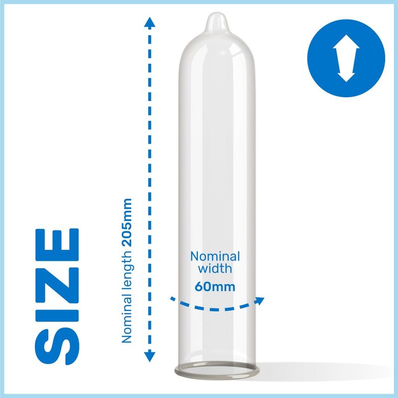 PASANTE - CONDOMS KING MS LONG AND WIDTH 12 UNITS - Amore24