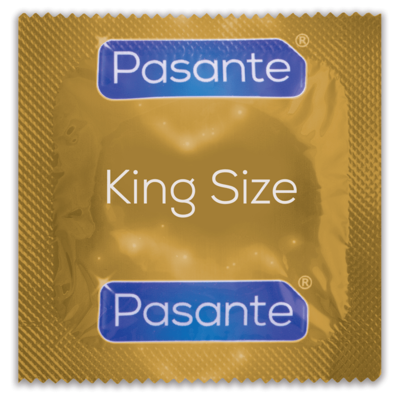 PASANTE - CONDOMS KING MS LONG AND WIDTH 12 UNITS - Amore24