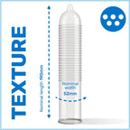 PASANTE - DOTTED CONDOMS MS PLACER 3 UNITS - Amore24