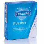 PASANTE - DOTTED CONDOMS MS PLACER 3 UNITS - Amore24