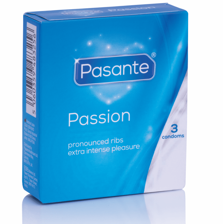 PASANTE - DOTTED CONDOMS MS PLACER 3 UNITS - Amore24