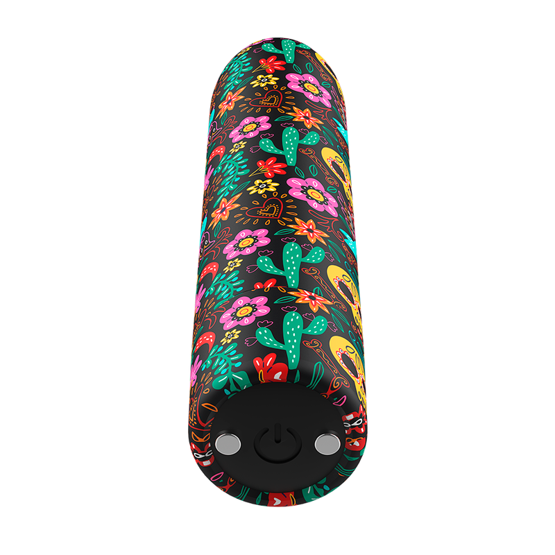 CUSTOM BULLETS - RECHARGEABLE SKULL MAGNETIC BULLET 10 INTENSITIES - Amore24
