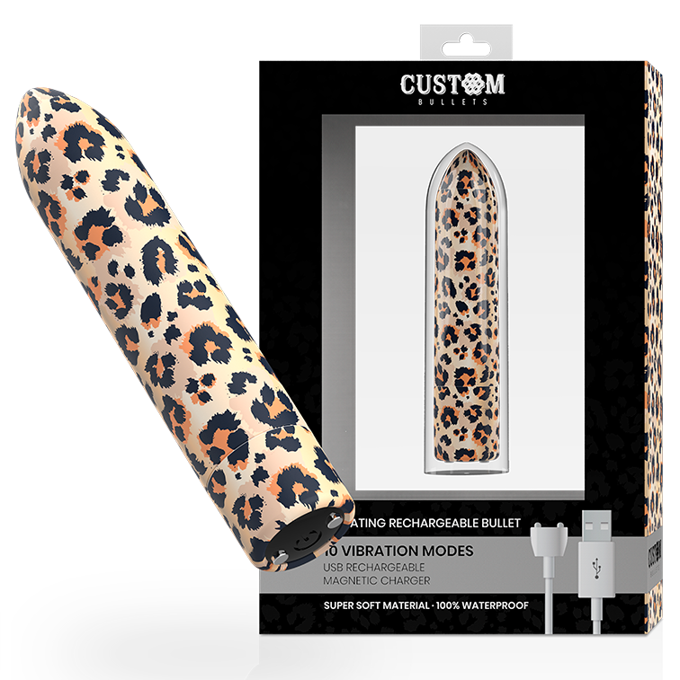 CUSTOM BULLETS - LEOPARD MAGNETIC 10 INTENSITIES - Amore24