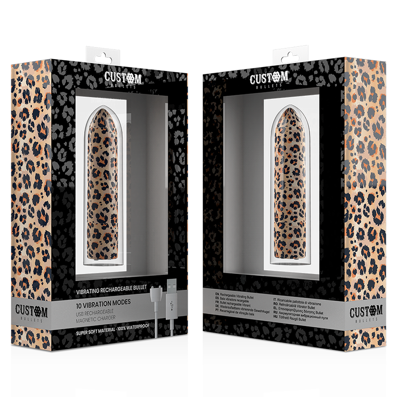 CUSTOM BULLETS - LEOPARD MAGNETIC 10 INTENSITIES - Amore24