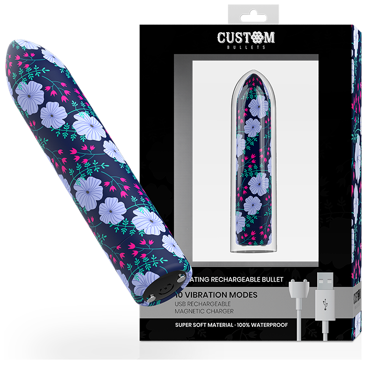 CUSTOM BULLETS - SPRING MAGNETIC BULLET 10 INTENSITIES - Amore24