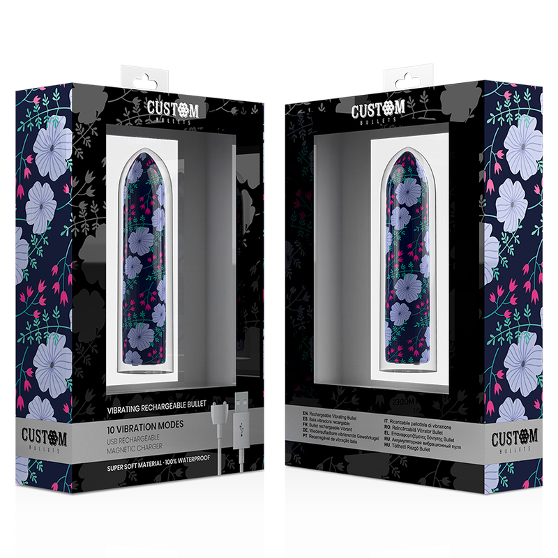 CUSTOM BULLETS - SPRING MAGNETIC BULLET 10 INTENSITIES - Amore24