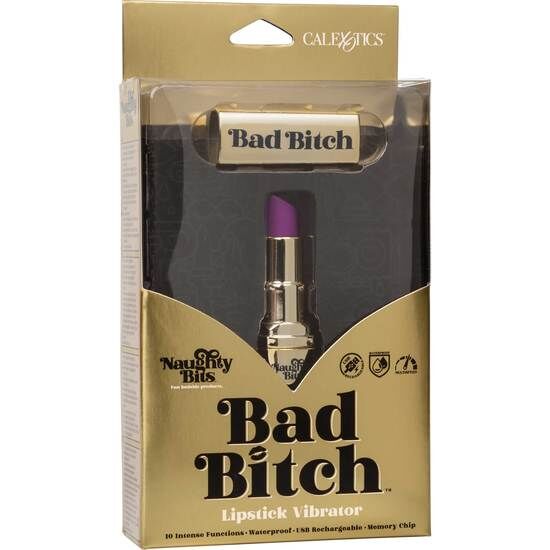 CALEXOTICS - BALA RECHARGEABLE LIPSTICK HIDE & PLAY BAD BITCH - Amore24