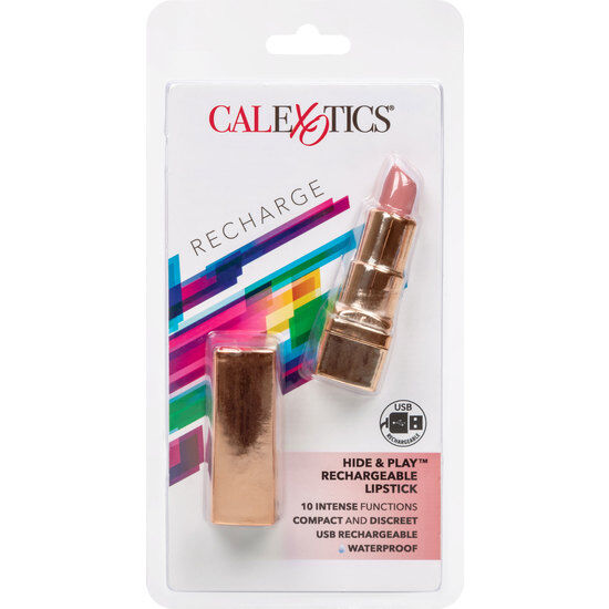 CALEXOTICS - BALA RECHARGEABLE LIPSTICK HIDE & PLAY SOFT PINK - Amore24