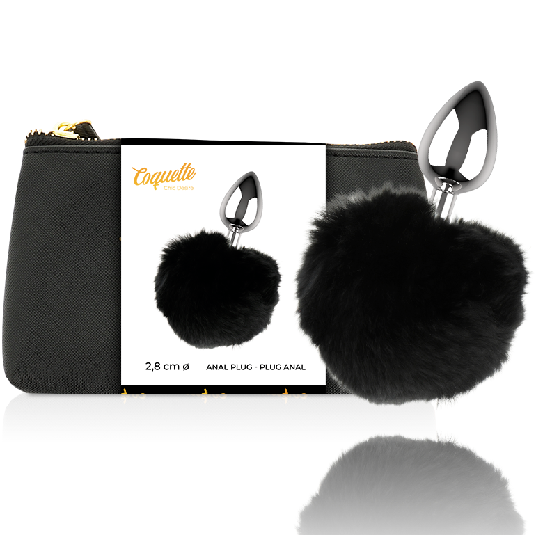COQUETTE CHIC DESIRE - ANAL PLUG METAL SIZE L 2.8 X 4.1 CM - Amore24