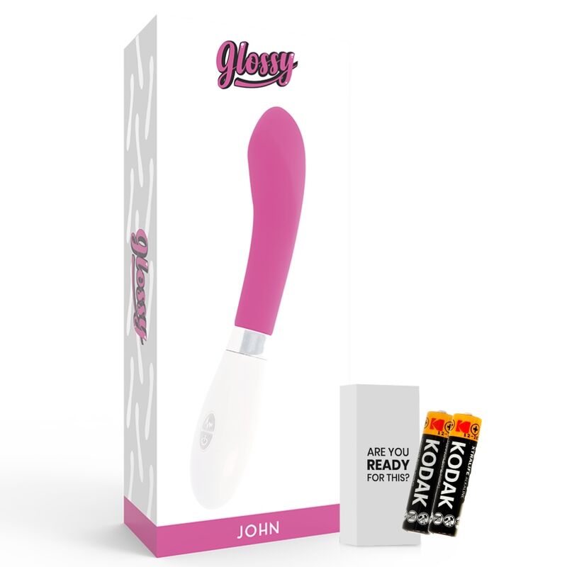 GLOSSY - JOHN VIBRATOR PINK - Amore24