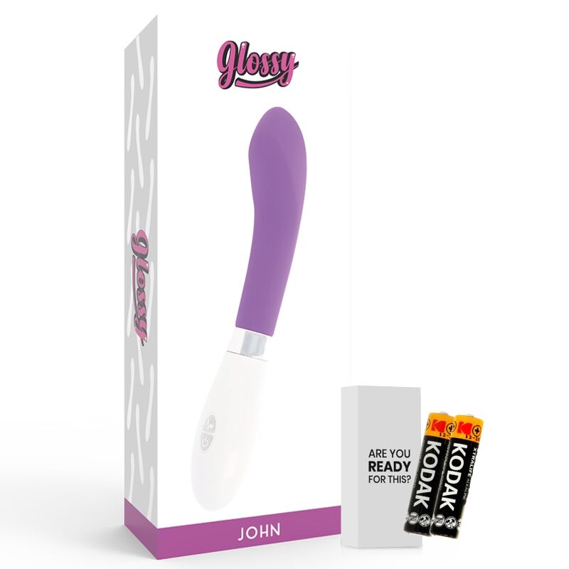 GLOSSY - JOHN VIBRATOR PURPLE - Amore24