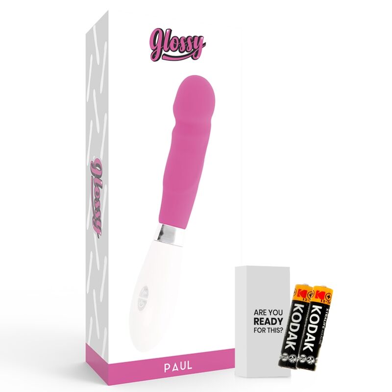 GLOSSY - PAUL VIBRATOR PINK - Amore24