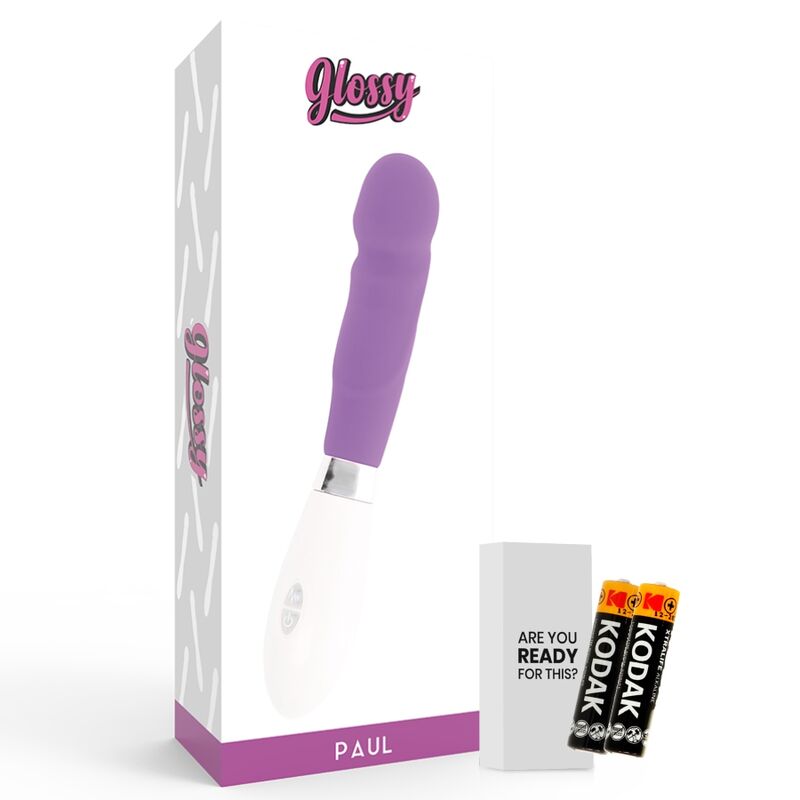 GLOSSY - PAUL VIBRATOR PURPLE - Amore24