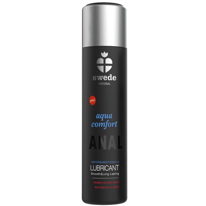 SWEDE - AQUA COMFORT ANAL WATER-BASED LUBRICANT 120 ML - Amore24