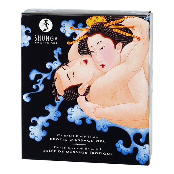 SHUNGA - ORIENTAL BODY TO BODY EROTIC MASSAGE GEL WITH EXOTIC FRUITS - Amore24