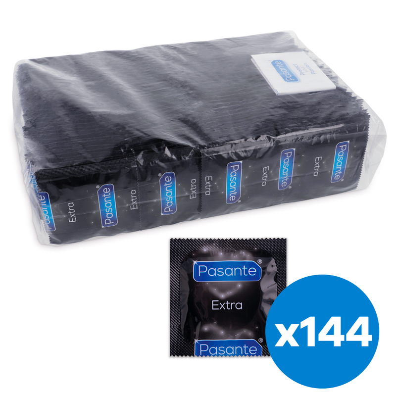PASANTE - CONDOMS EXTRA 144 UNITS - Amore24