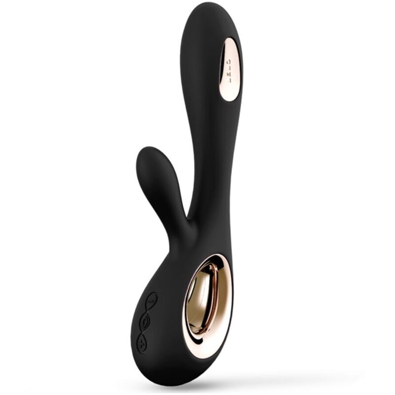 LELO - SORAYA WAVE VIBRATOR RABBIT BLACK - Amore24