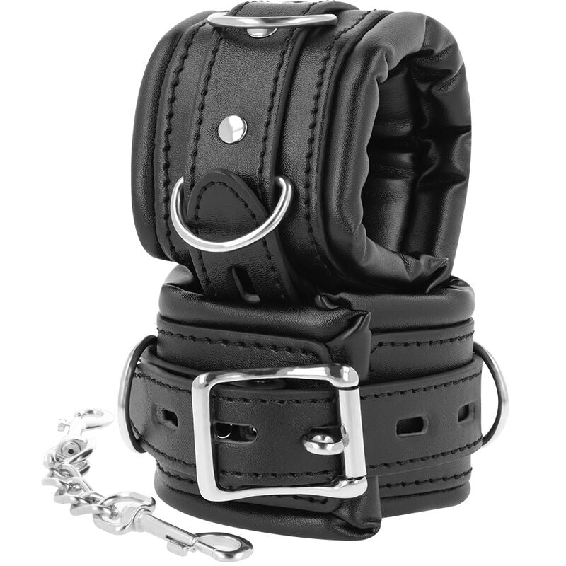 DARKNESS - PADDED BDSM HANDCUFFS - Amore24