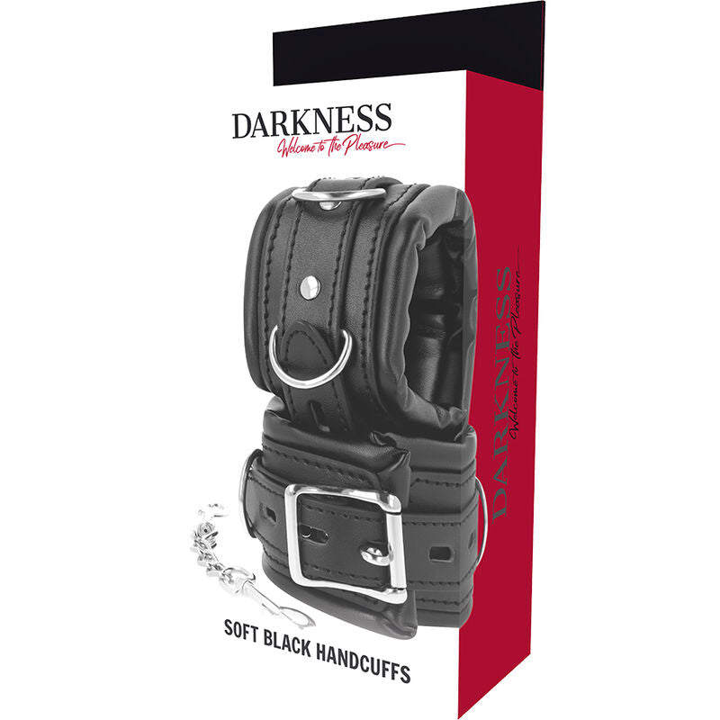 DARKNESS - PADDED BDSM HANDCUFFS - Amore24