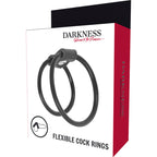 DARKNESS - ENHANCING DUO PENIS RINGS. - Amore24