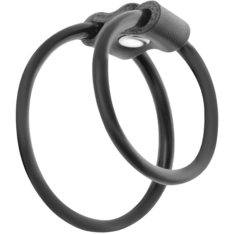 DARKNESS - ENHANCING DUO PENIS RINGS. - Amore24