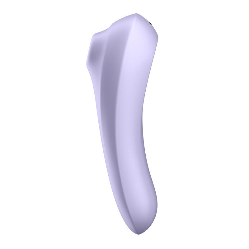 SATISFYER - DUAL PLEASURE AIR PULSE VIBRATOR MAUVE - Amore24