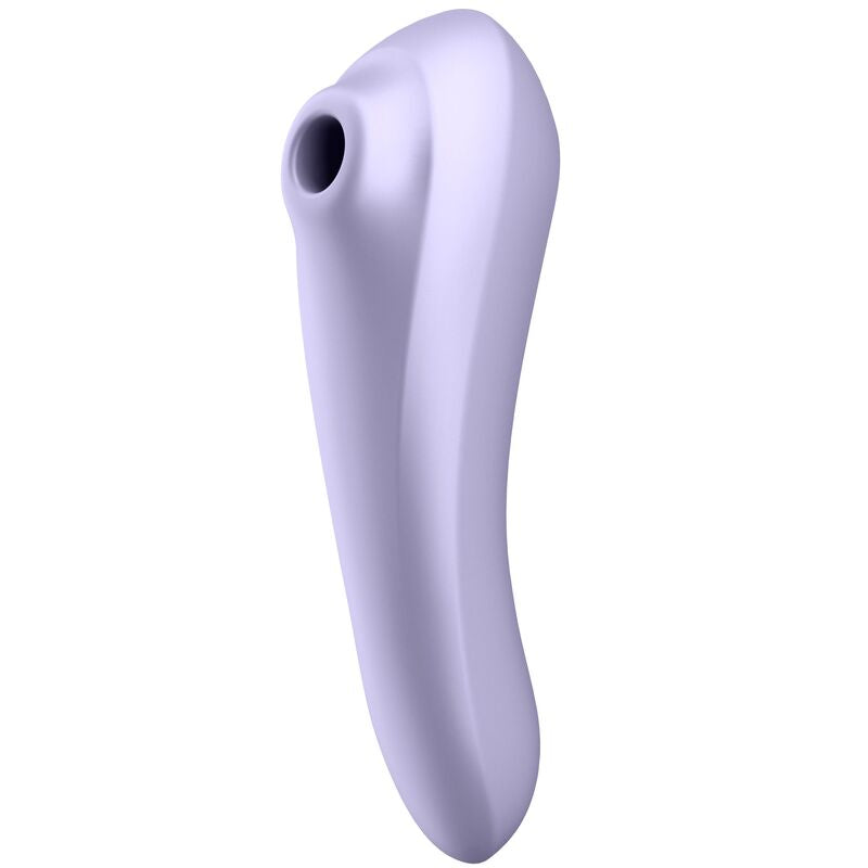 SATISFYER - DUAL PLEASURE AIR PULSE VIBRATOR MAUVE - Amore24