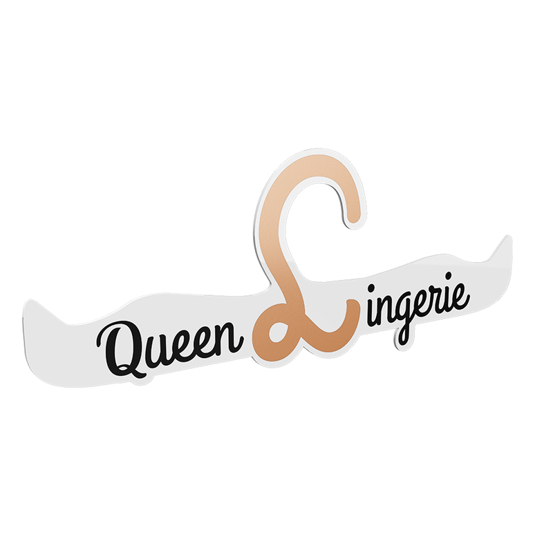 QUEEN LINGERIE - LINGERIE HANGER 27.5 CM 1 UNIT - Amore24