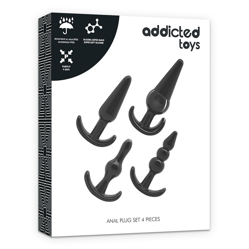 ADDICTED TOYS - SET 4 ANAL PLUGS - Amore24